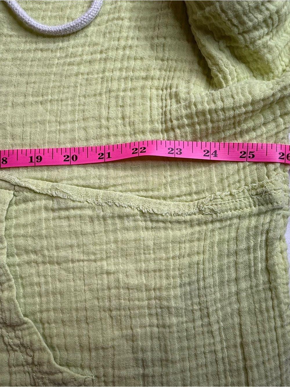 Light Yellow Womens Beach Hooded Tunic - Picture 5 of 6